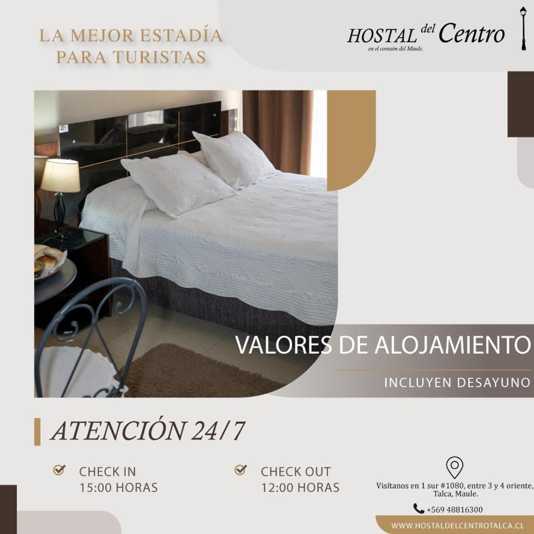 Hostal Del Centro Talca Талька Екстер'єр фото